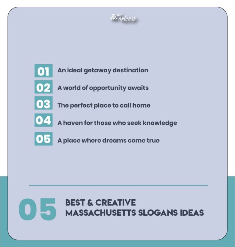 103 Best Massachusetts Slogans Examples And Taglines Tiplance