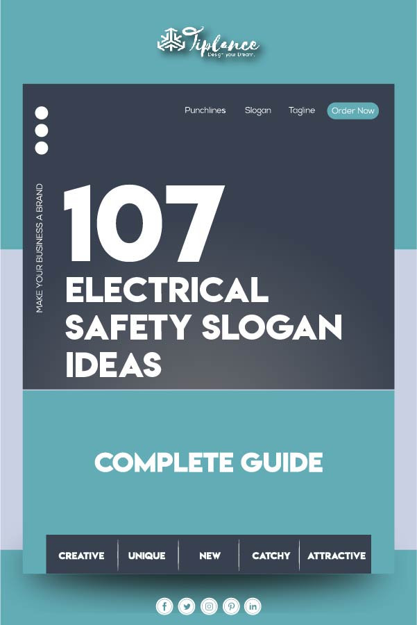 Slogan about electrical safety