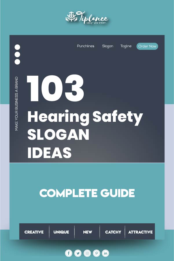 Slogans about hearing safety