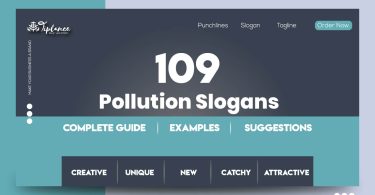Slogans on Pollution