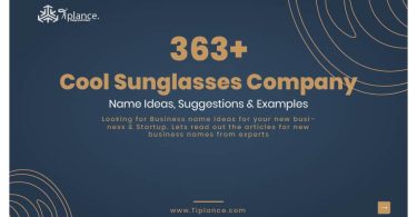 Sunglasses Company Names