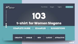 T-shirt Slogans for Women