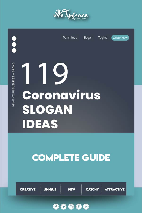 Tagline for coronavirus