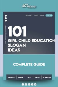 Tagline ideas for girl child education
