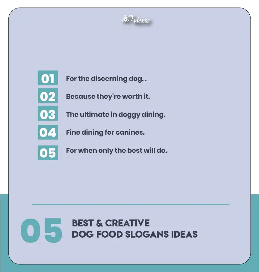 101 Best Dog Food Slogans Ideas Examples Tiplance