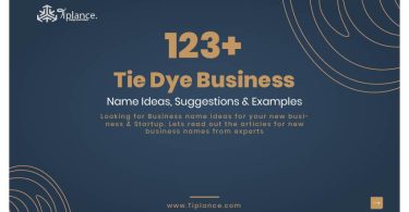 Tie Dye Business Names