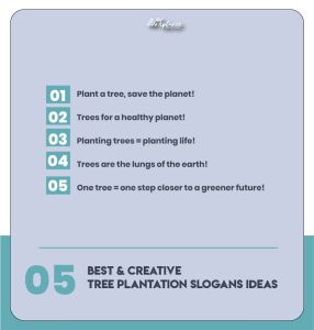 Tree Plantation Slogans Ideas
