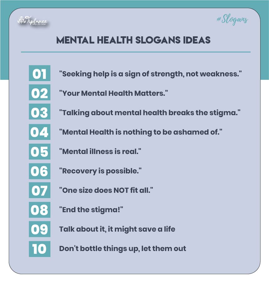 World mental health day slogans